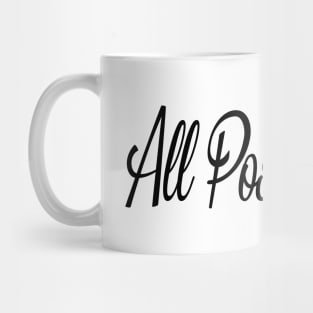 ALL POSITIVE VIBES - B Mug